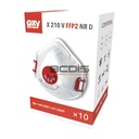Demi-masque à filtre X 210 V FFP2 NR D (1)