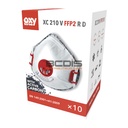 Demi-masque à filtre X 210 V FFP2 NR D (1)