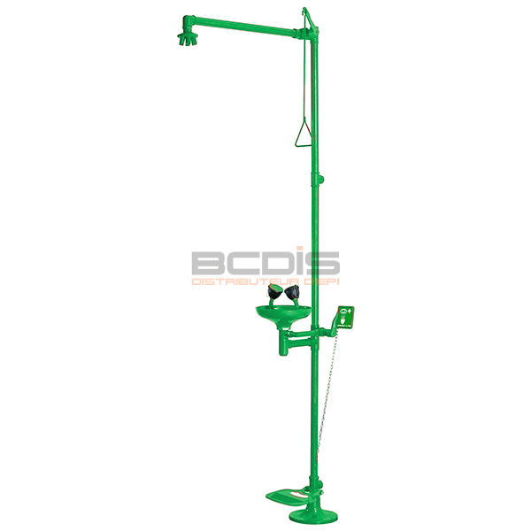 Douche de sécurité avec lave yeux 1100/380 (4)