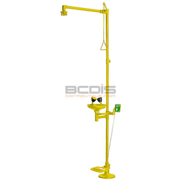 Douche de sécurité avec lave yeux 1100/380 (8)