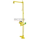 Douche de sécurité avec lave yeux 1100/380 (8)