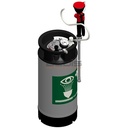 Réservoir portable avec douchette de sécurité 1100/250 (1)