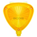 Lampes LED solaires clignotant/ jaune ZT404Y (1)