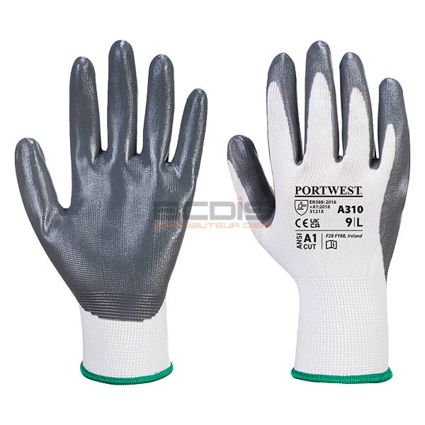 Gant Flexo Grip A310 enduit Nitrile