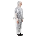 Combinaison jetable blanche en PP