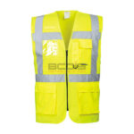 Gilet Hi-Vis Executive - Berlin S476 Bcdis-distribution d’équipement individuel tunisie vente en gros 3m rhino mpl coverguard rhino safety sécurité travail hygiène industrie masque lunette gant bouchon d’oreille chaussure de sécurité s3 s1 p FFP1 FFP2 FFP3 anti coupure nitrile latex vinyle abek1 6800 1271 6200 7500 optiques lave yeux signalétique traçage combinaison étanche anti chimique acide néoprène revendeur uniquement megrin saint goban tunisie