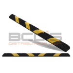 Butée de roue noir jaune