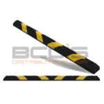 Butée de roue noir jaune