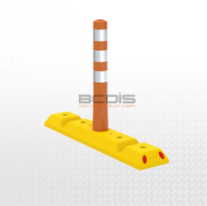 Séparateur de voie avec délinéateur